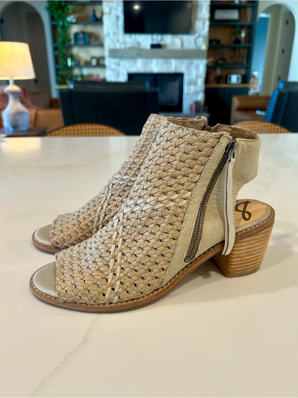 Sam Edelman Leather Heels